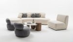 Stylish Living Set Panda Fabric Italian Motion Design - Image 14