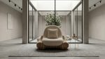 Modern Luxury Parametric Plywood Chair – Oak Veneer Finish - Image 4
