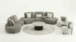 Premium Living Set Panda Fabric Italian Motion Design - Image 3