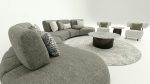 Premium Living Set Panda Fabric Italian Motion Design - Image 6