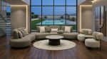 Premium Living Set Panda Fabric Italian Motion Design - Image 2