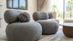 Stylish Living Set Panda Fabric Italian Motion Design - Image 9
