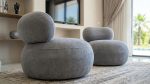 Stylish Living Set Panda Fabric Italian Motion Design - Image 12
