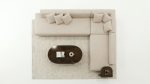 Modern Corner Sofa - Premium Panda Upholstery - Image 6