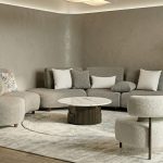 Premium Living Set Panda Fabric Italian Motion Design