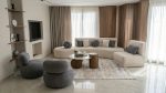 Stylish Living Set Panda Fabric Italian Motion Design