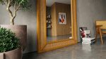 Romanian Beech Wood Luxury Cane Mirror Design - Image 5