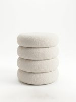 Modern Storage Swivel Pouf with Hidden Storage - Image 3