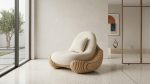 Modern Luxury Parametric Plywood Chair – Oak Veneer Finish