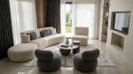 Stylish Living Set Panda Fabric Italian Motion Design - Image 3
