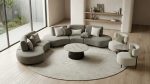 Premium Living Set Panda Fabric Italian Motion Design - Image 4
