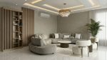 Premium Living Set Panda Fabric Italian Motion Design - Image 5